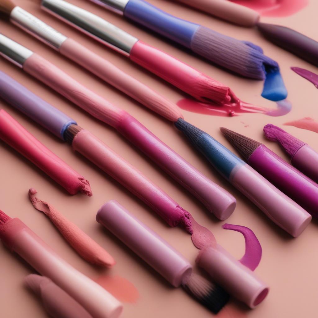 Variety of Lip Dye Semi-Permanent Shades