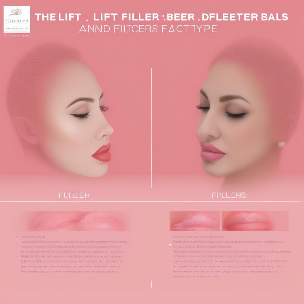 Comparison Chart: Lip Lift vs Lip Filler