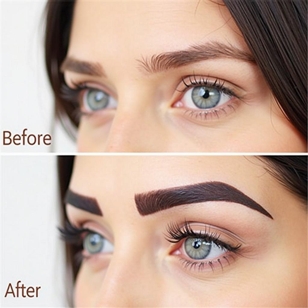 Long-Lasting Brow Makeup with Sealant