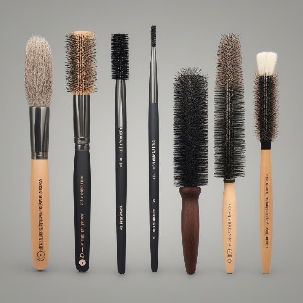 Different Types of Long Round Brushes