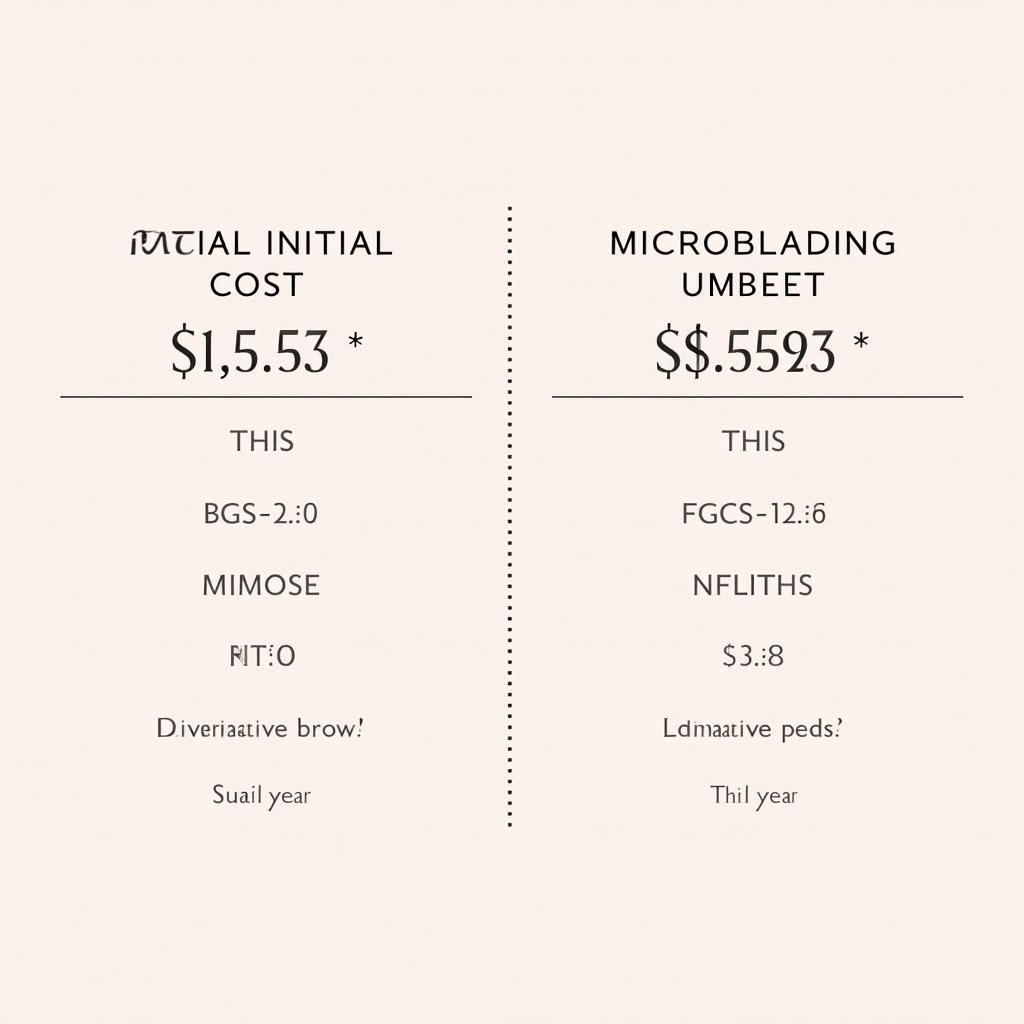 Long-Term Cost Comparison: Lamination vs Microblading