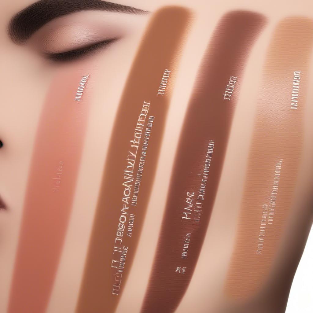 L'Oreal Infallible Pro-Matte Gloss Swatches on Different Skin Tones