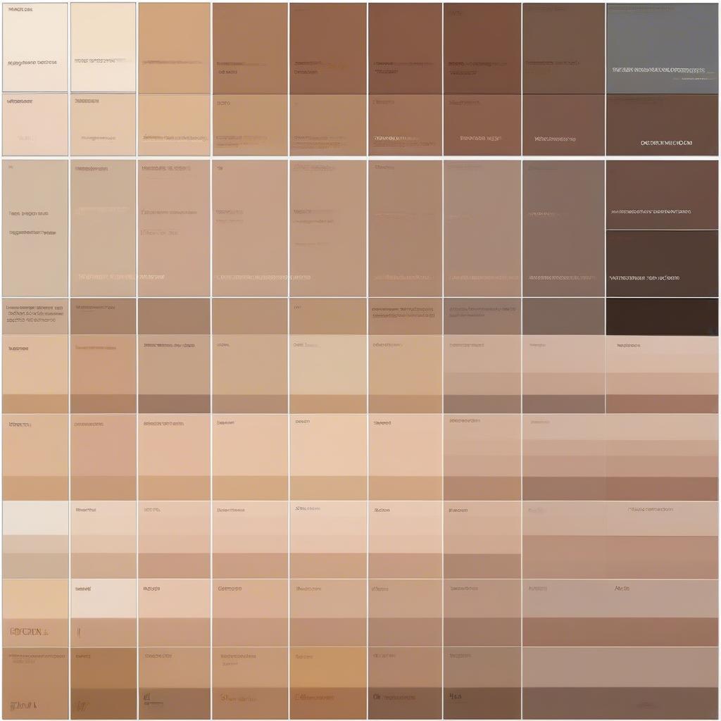 L'Oreal Infallible and True Match Shade Ranges