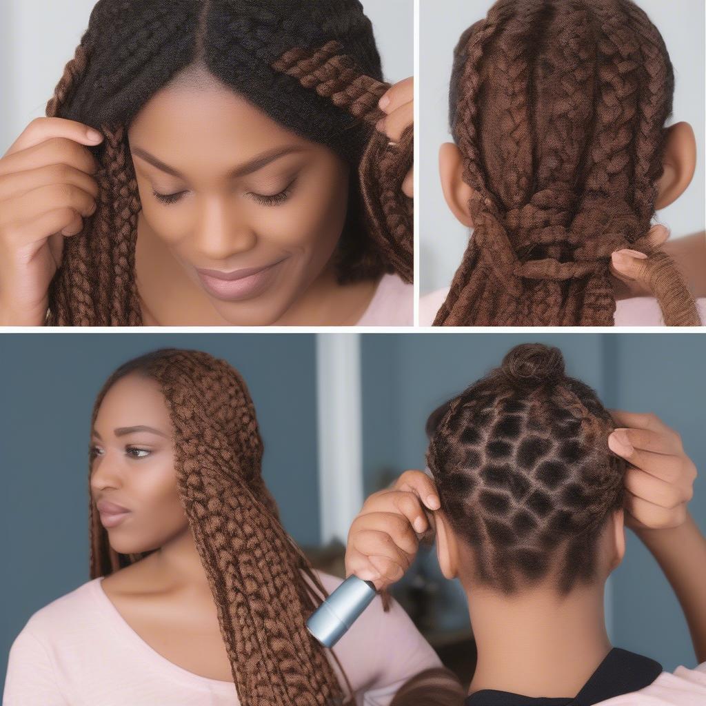 Maintaining Kanekalon Braids