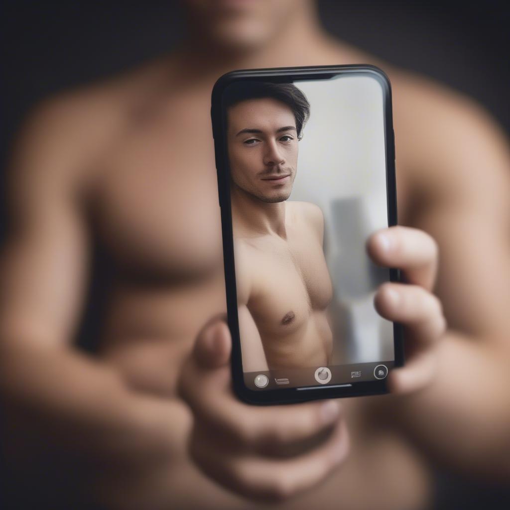 Male Nude Selfie and Self-Esteem