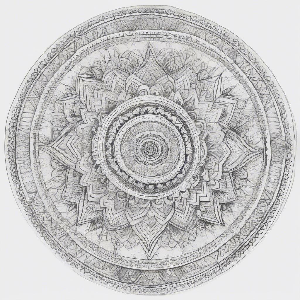 Mandala Collarbone Tattoo Placement Ideas