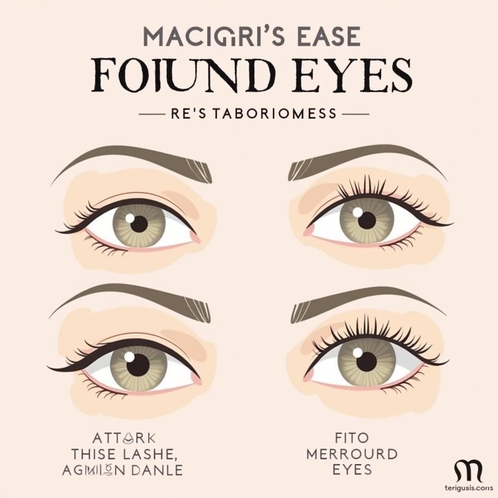 Mascara Application for Round Eyes