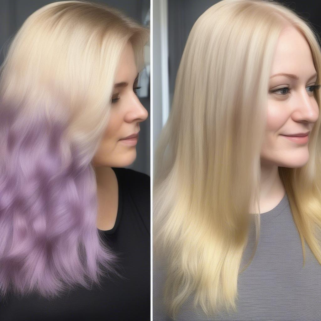 Matrix Purple Conditioner Results