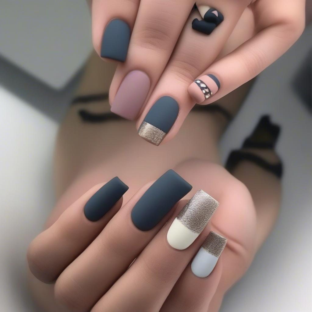 Matte Nail Designs