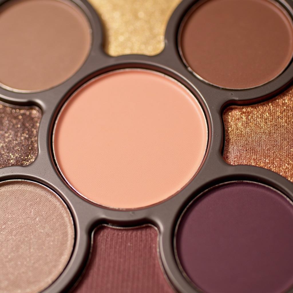 Matte Peach Eyeshadow Color Combinations