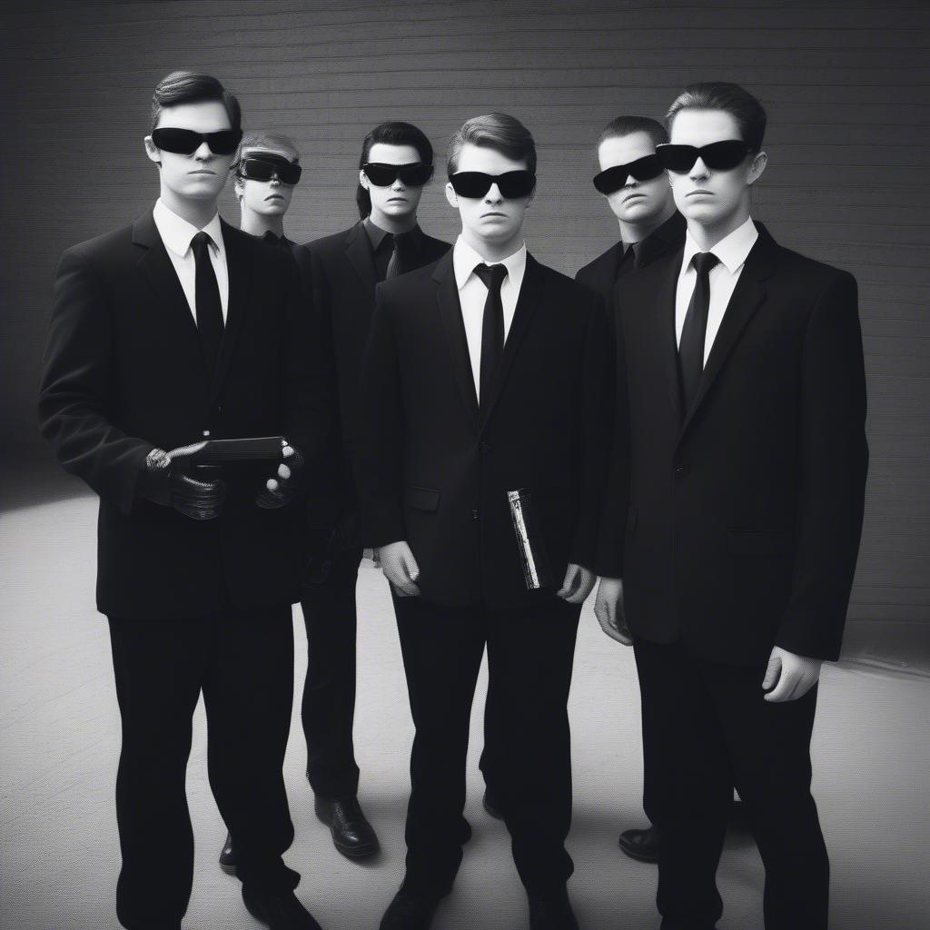 Men in Black Halloween Costume