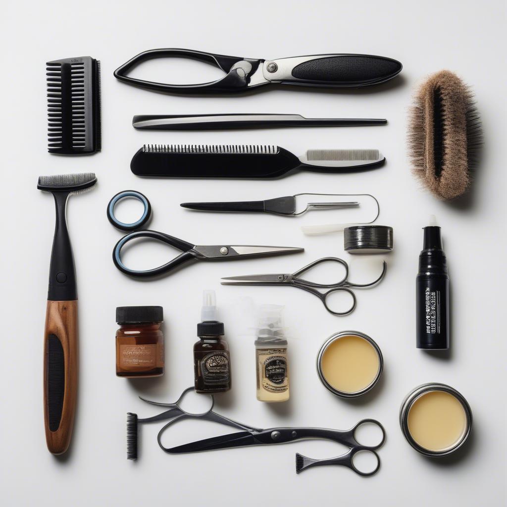 Men's Beard Facial Hair Styling Tools