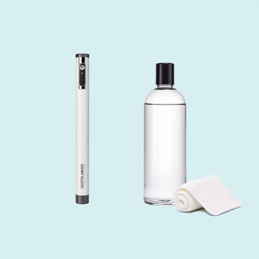 Micellar Water Pen and Bottle Comparison