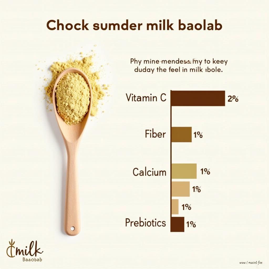 Milk Baobab Powder Nutritional Facts