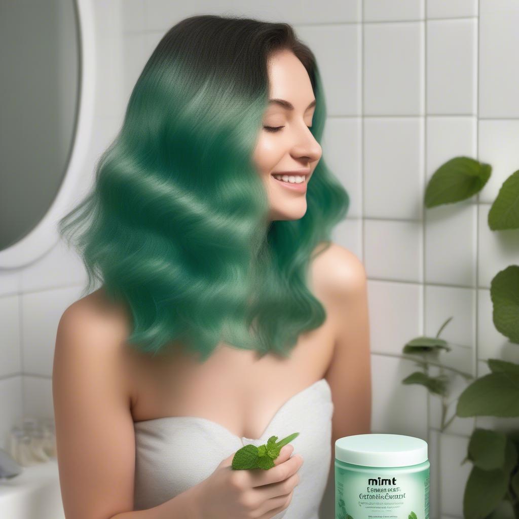 Benefits of using mint cleansing conditioner