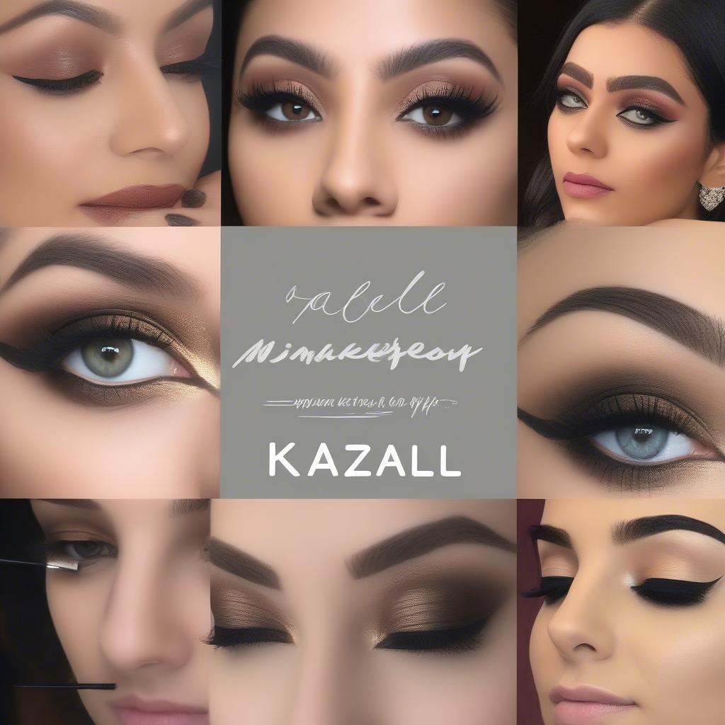 Modern Kajal Eye Makeup Styles