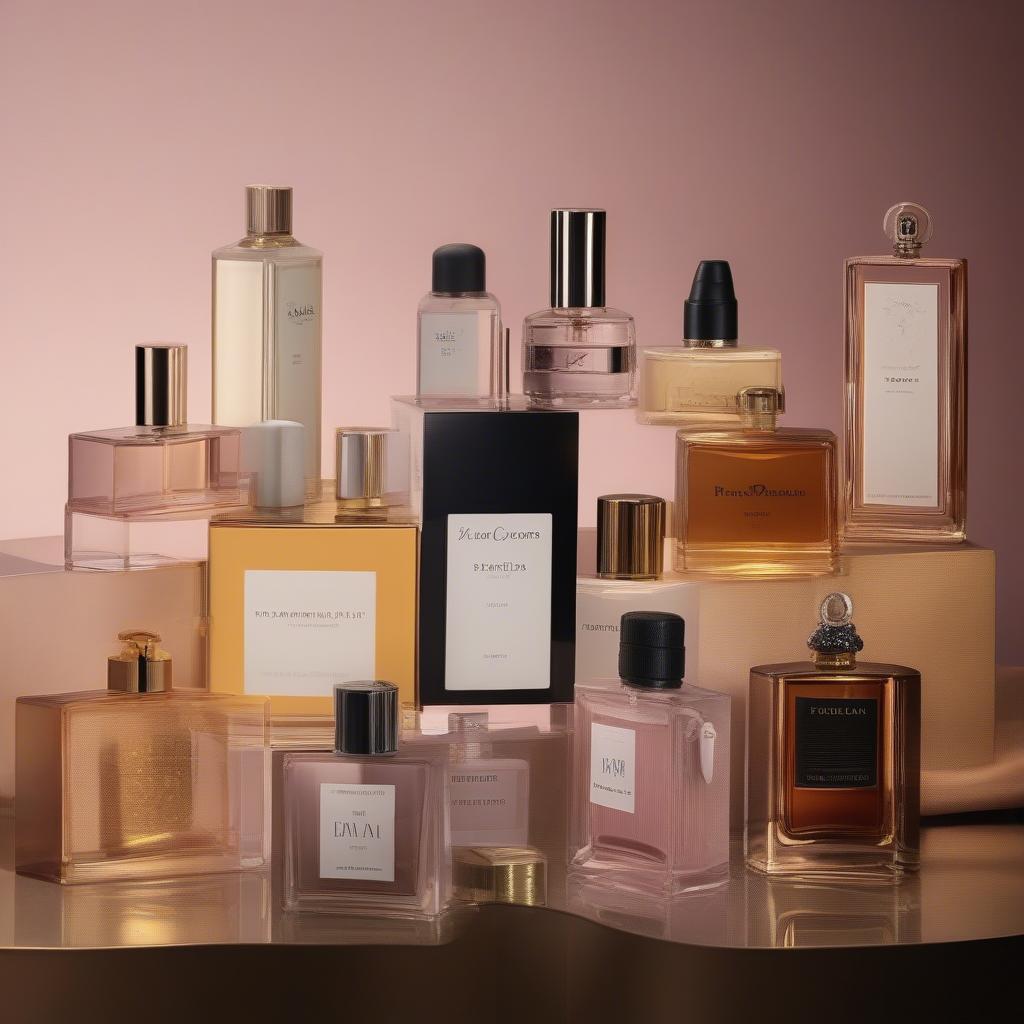 Modern Perfume Selection