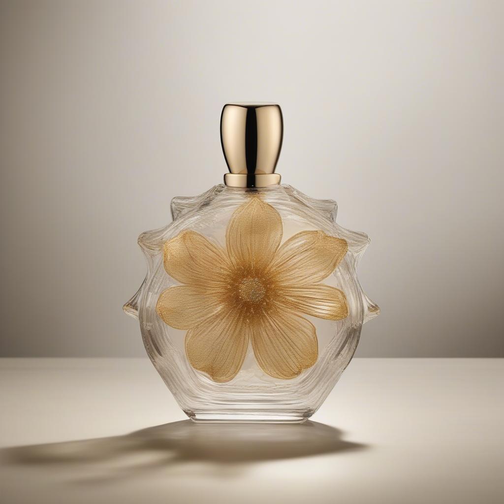 Modern Sculptural Perfume Bottle