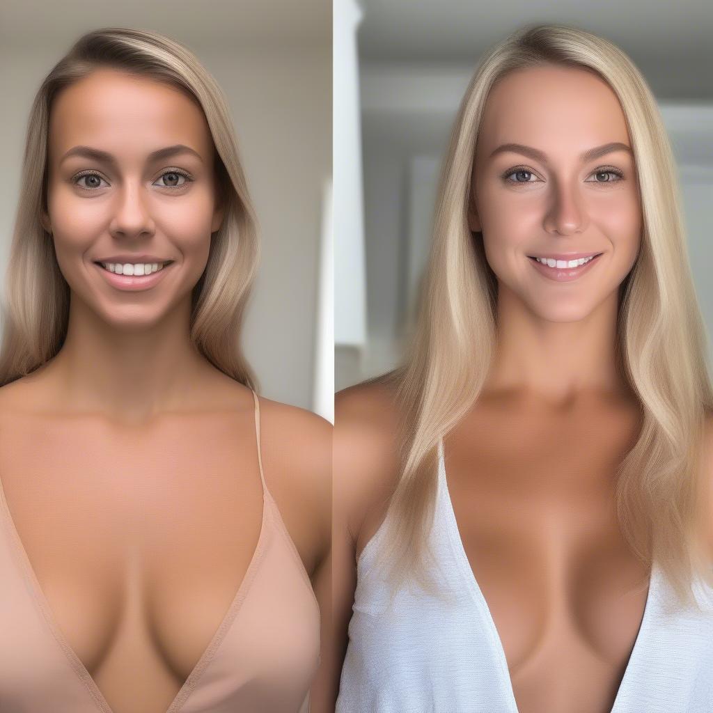 Natural-Looking Spray Tan