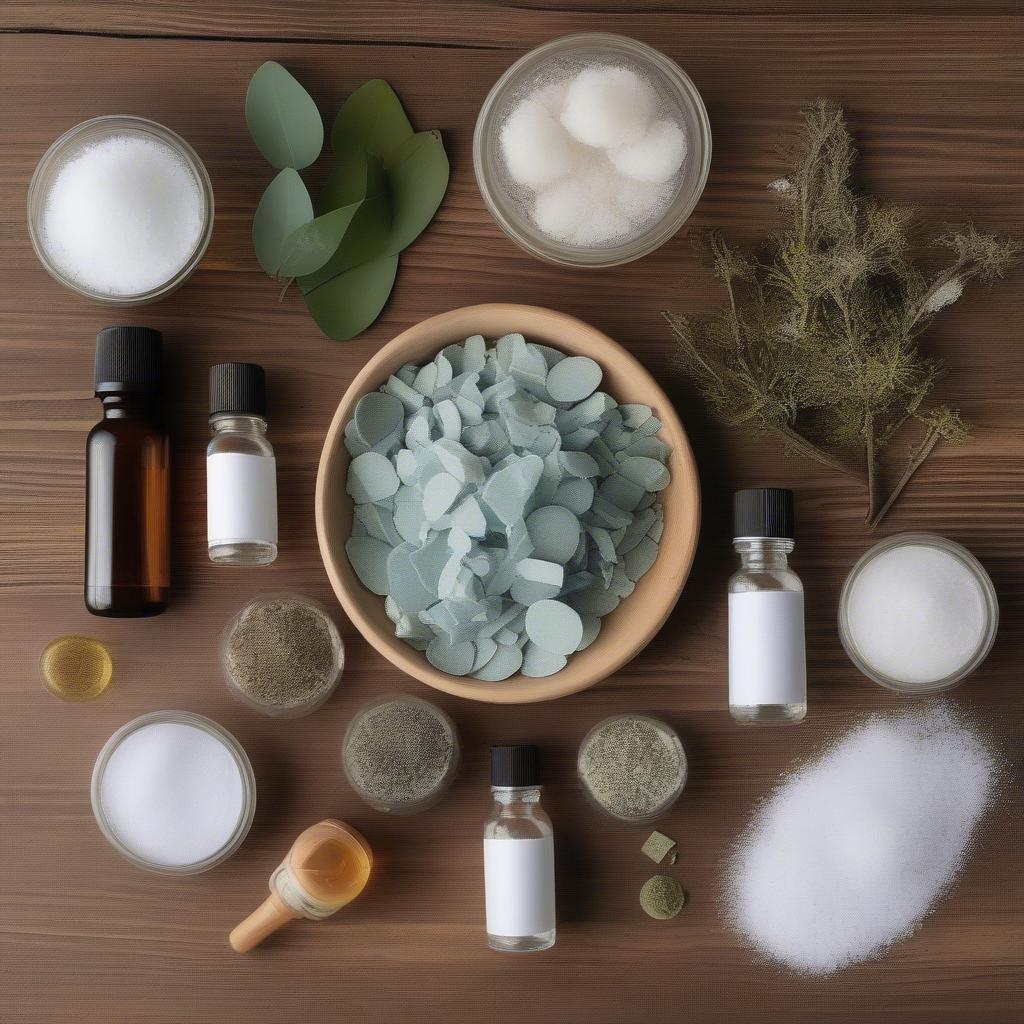 Natural Ingredients for Shower Steamers