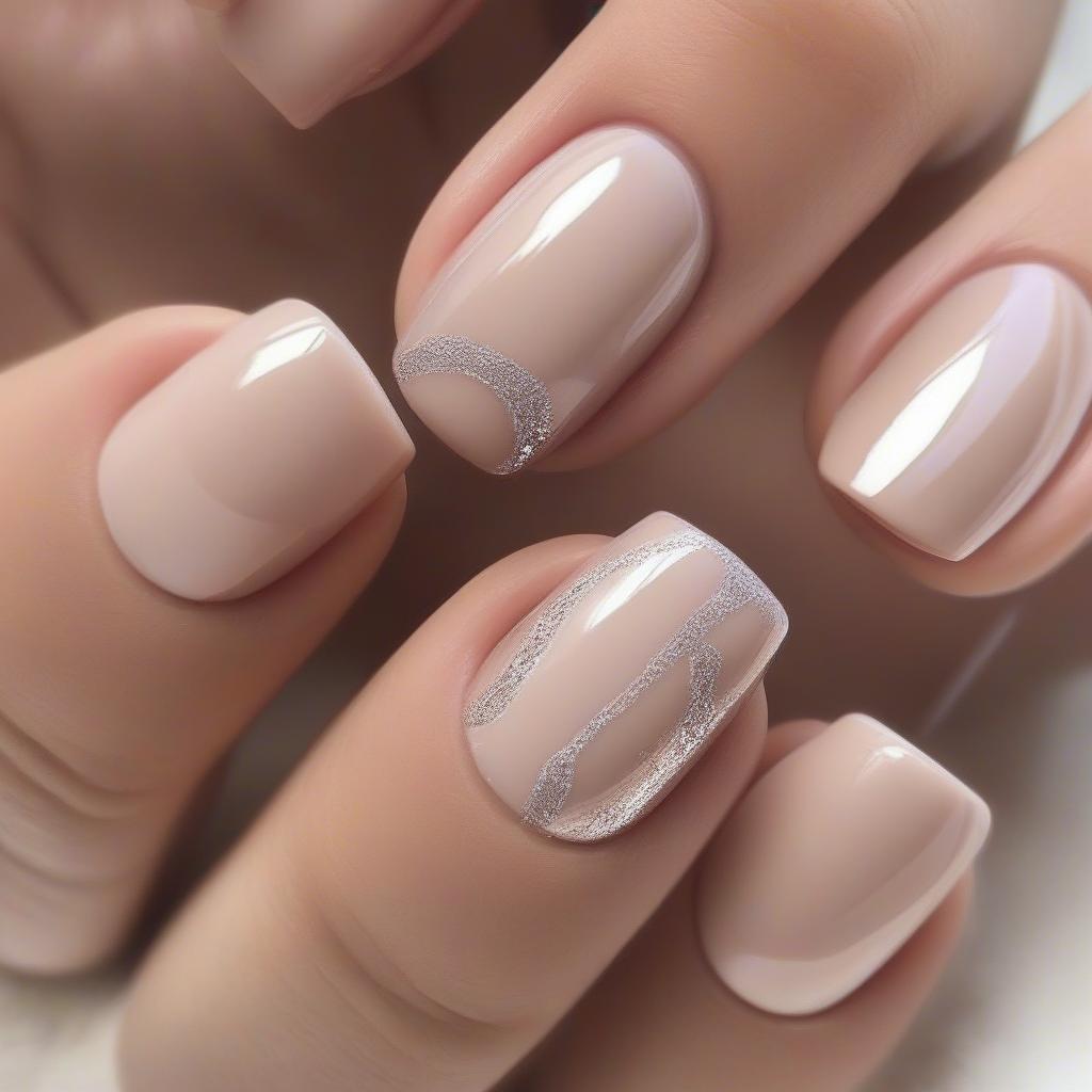 Various nude gel nail designs, showcasing their versatility for different occasions.