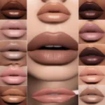 Nude Ombre Lipstick Examples