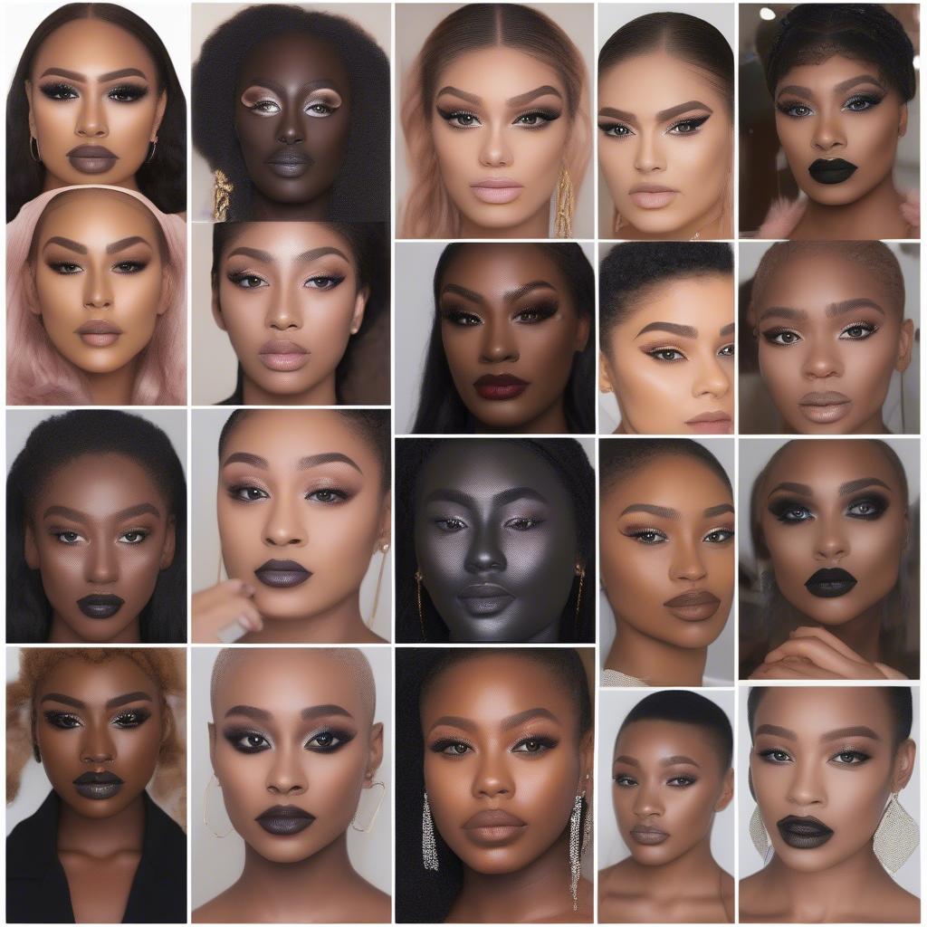 NYC Black Makeup Artist Online Portfolio