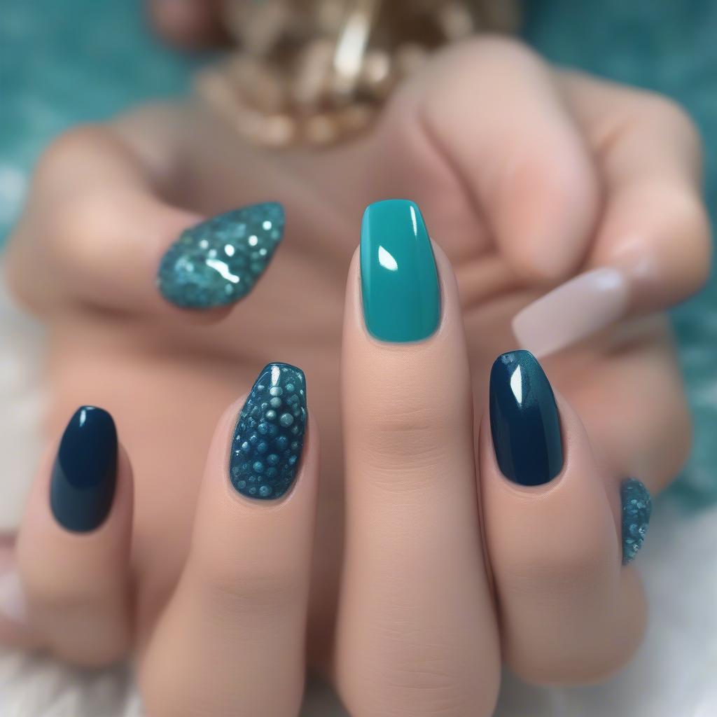 Ocean Hues Gel Nail Polish