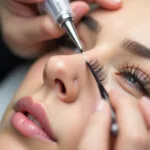 Applying Ombre Lash Extensions