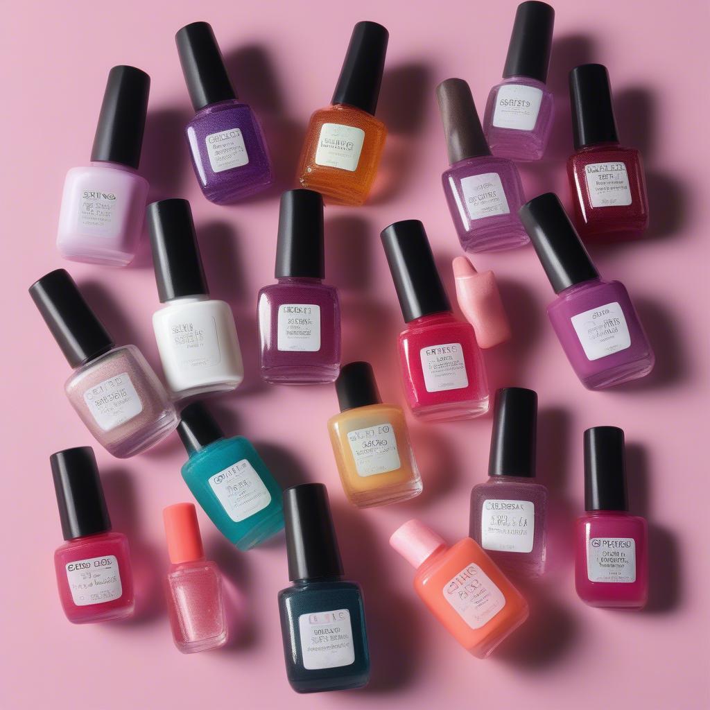 Variety of One-Step Gel Polish Colors