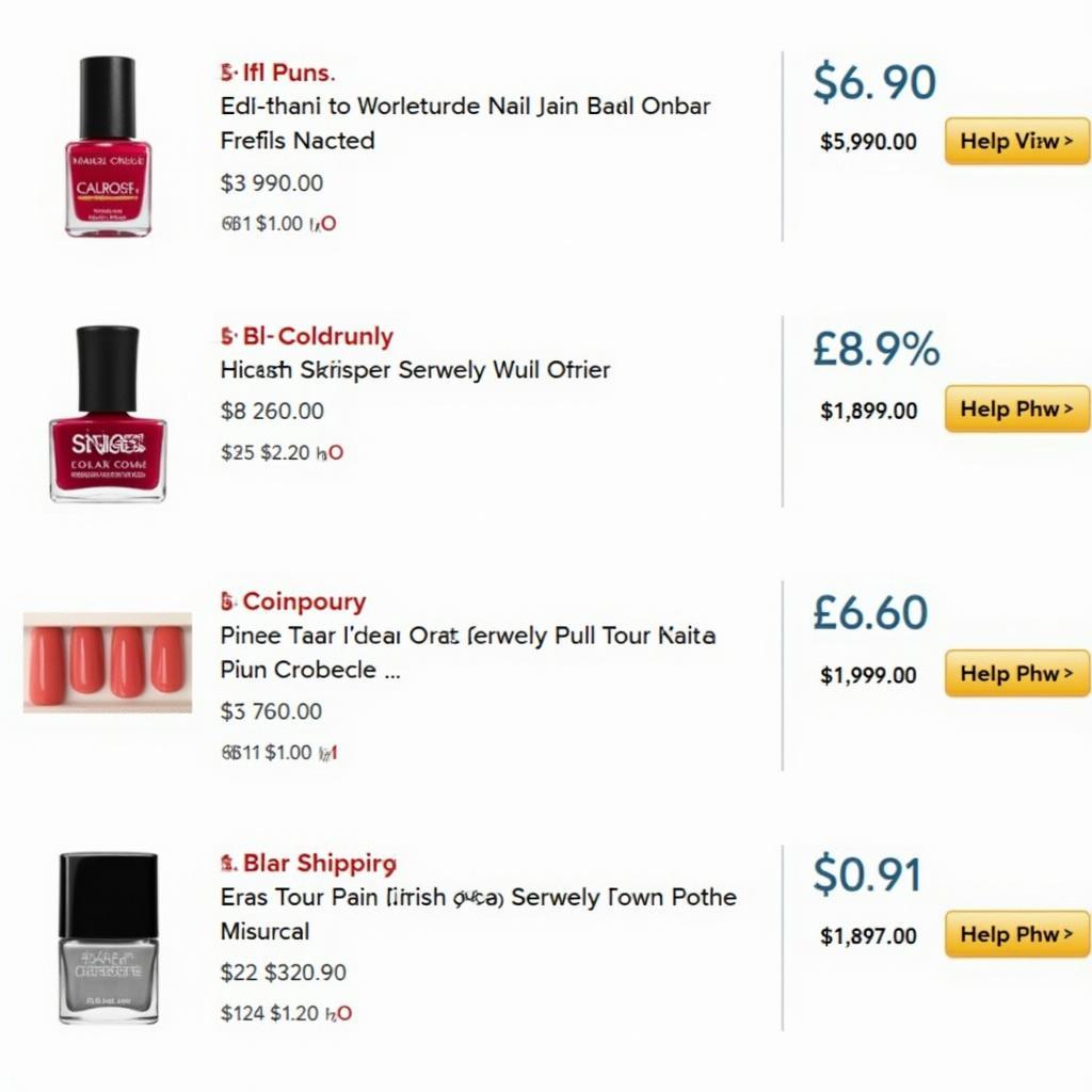 Online Eras Tour Nail Polish Shops