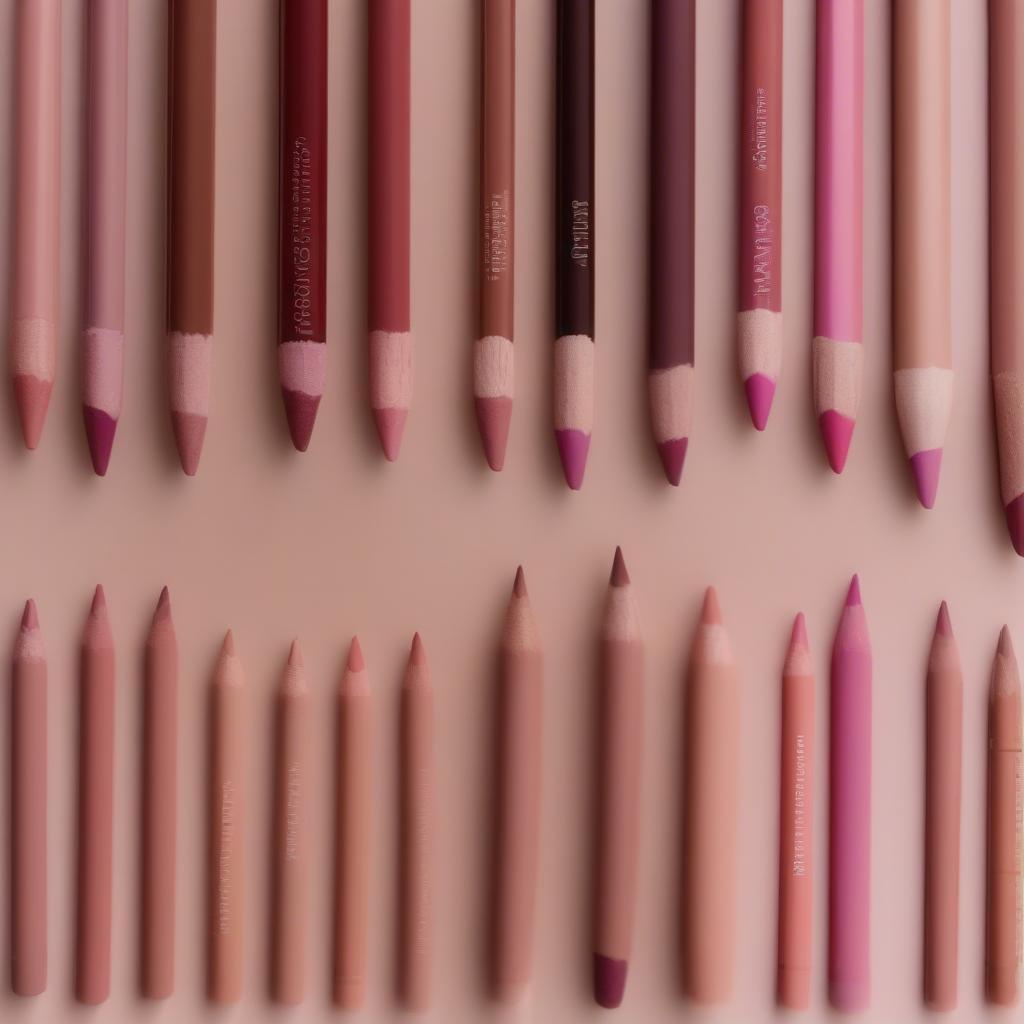 Organic Lip Pencil Shades