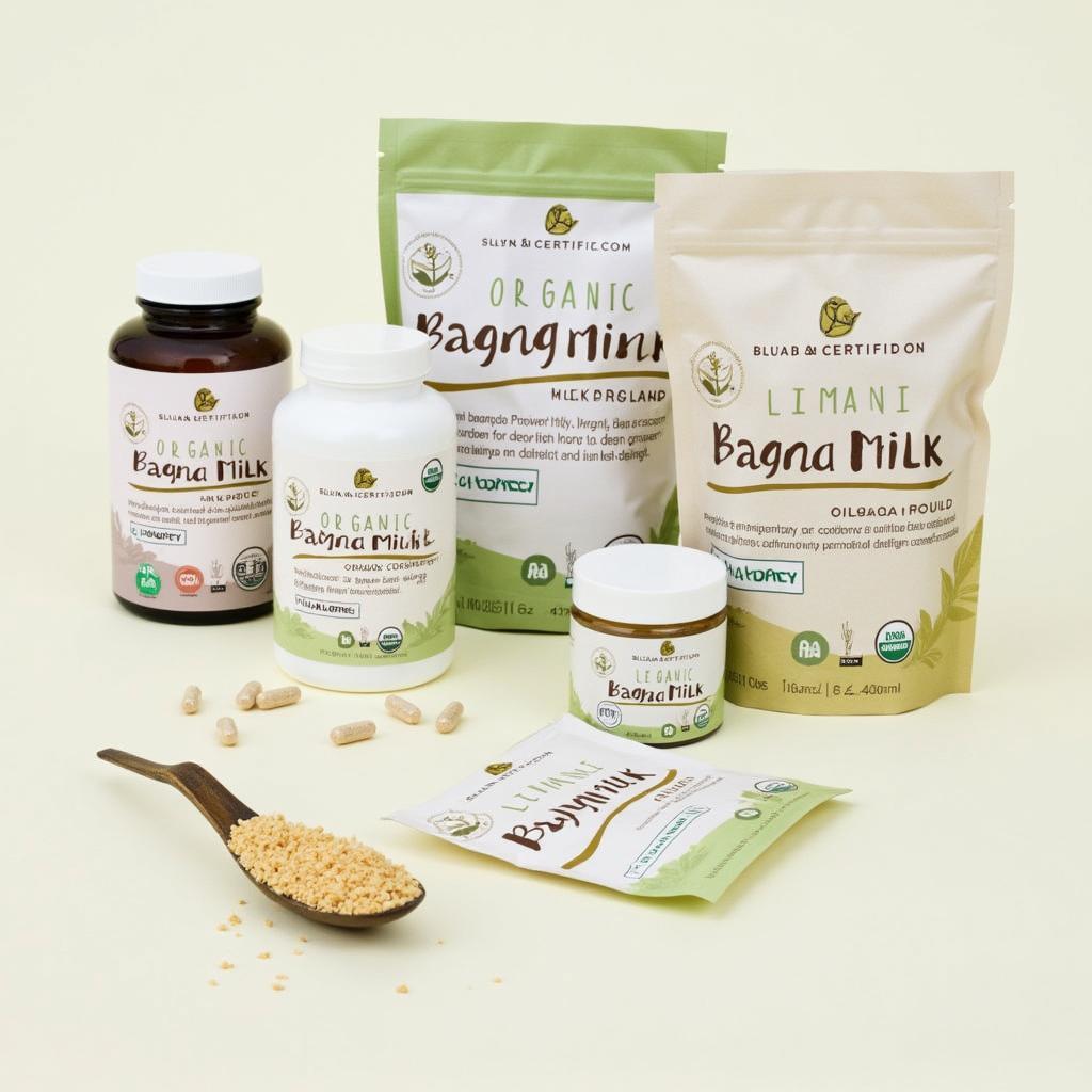 Organic Milk Baobab Product Selection