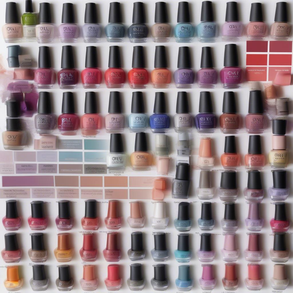 Orly Breathable Nail Polish Color Swatches