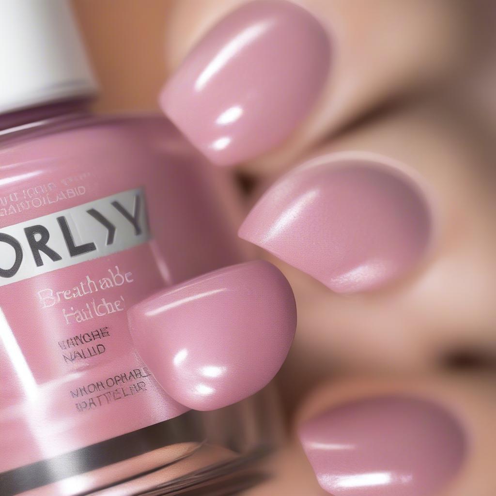 Orly Breathable Nail Polish Formula Close-Up