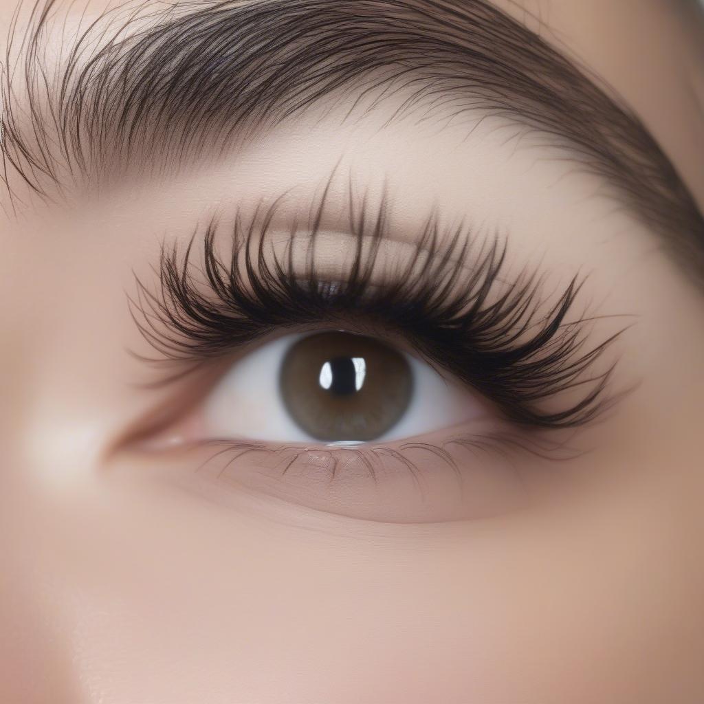 Example of Over Permed Lashes