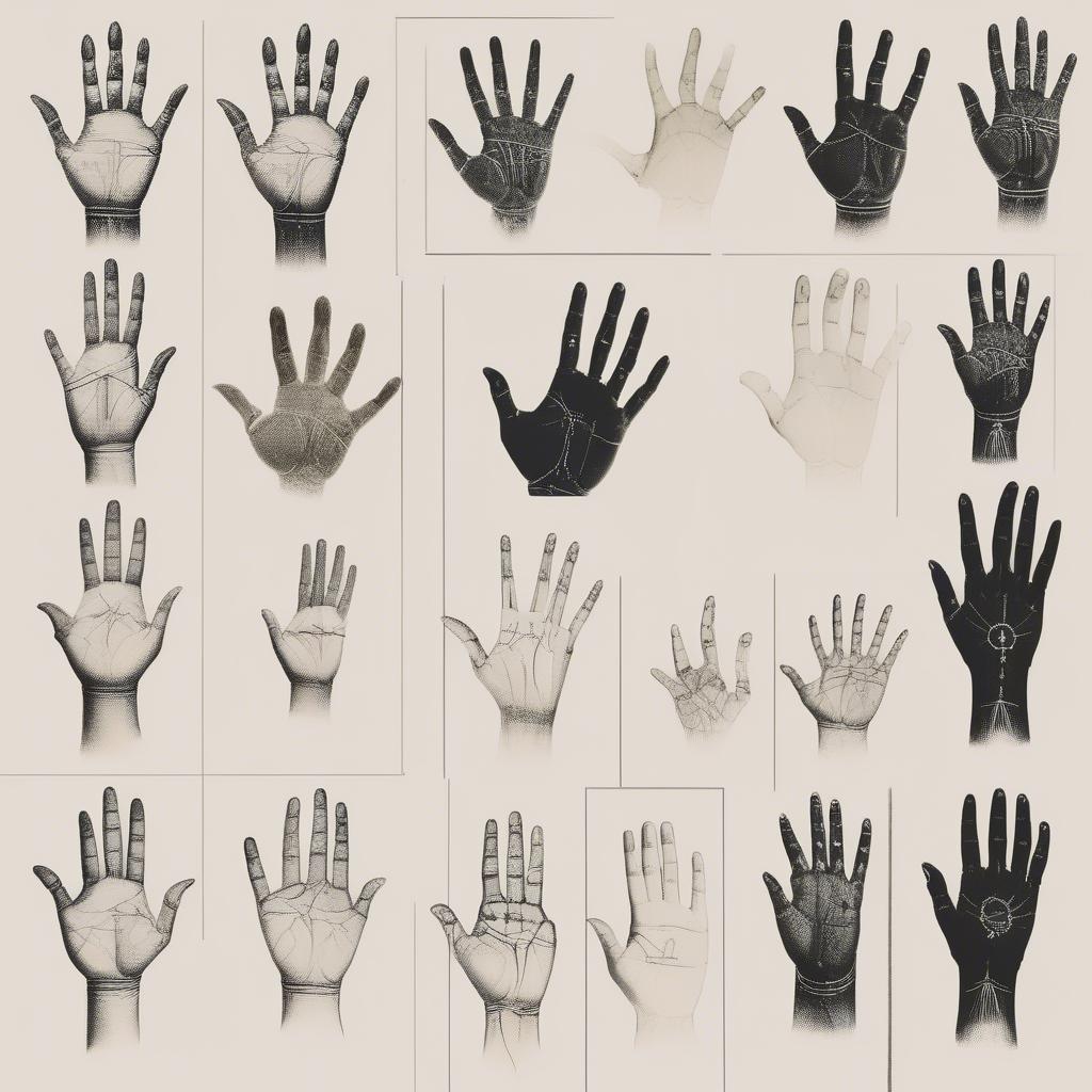 Variations in Palmistry Prints