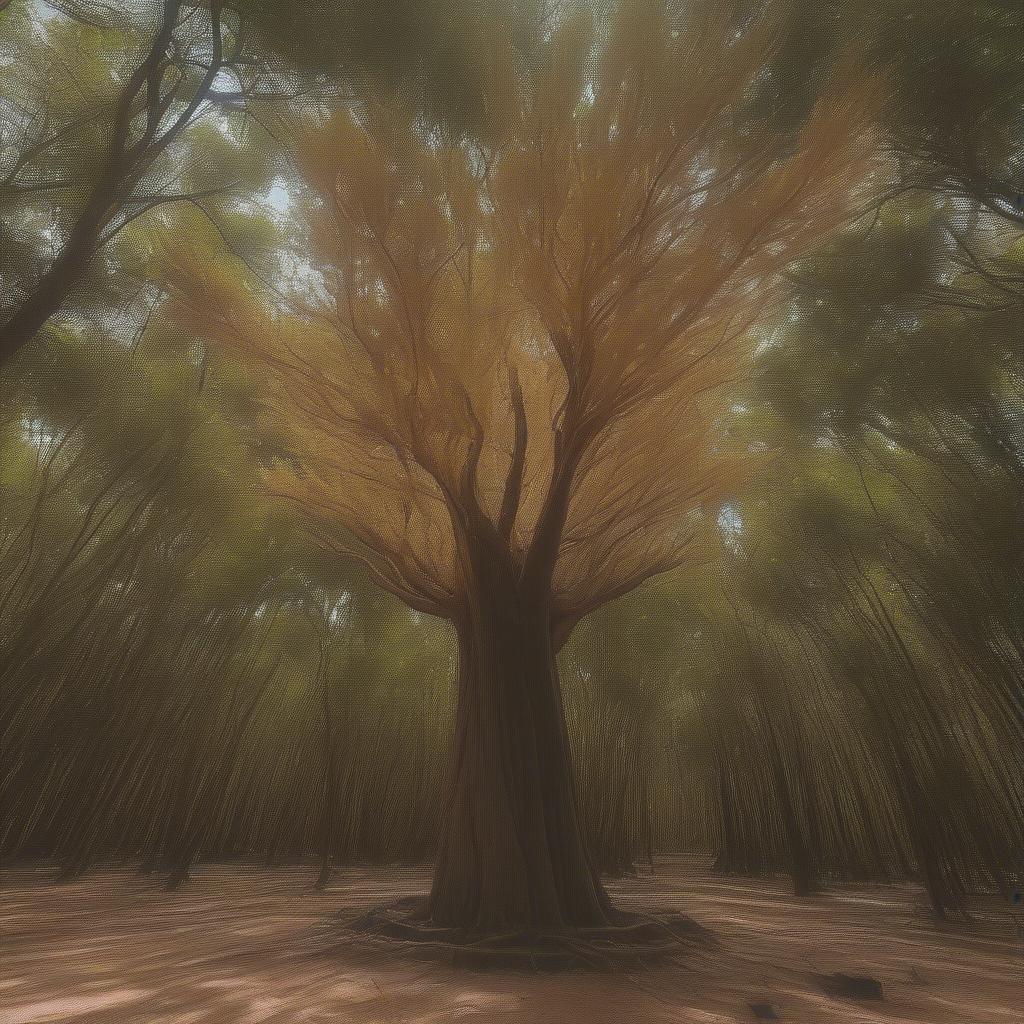 Palo Santo Tree in its Natural Habitat