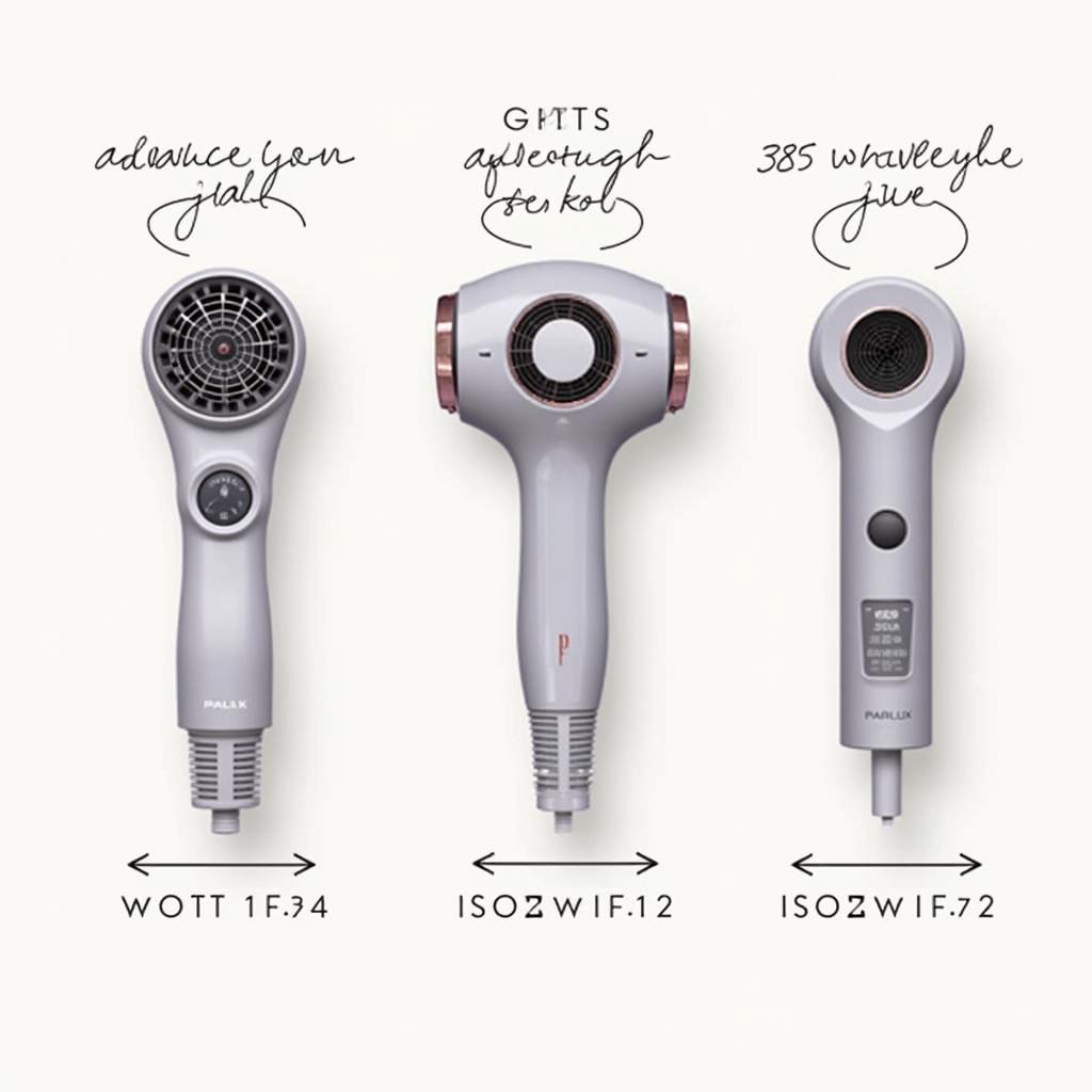 Parlux Hair Dryer Models Comparison