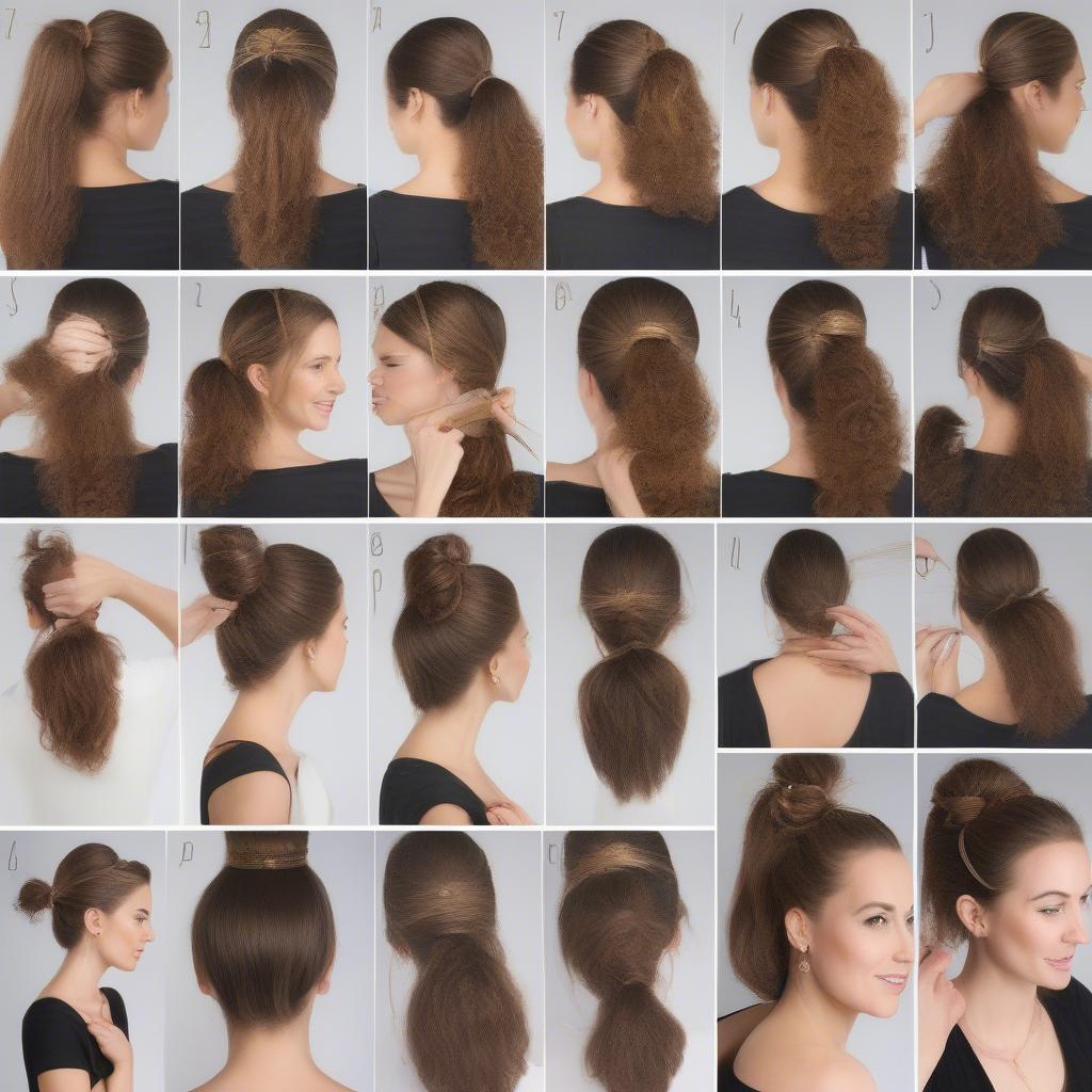 Achieving the Perfect Ponytail