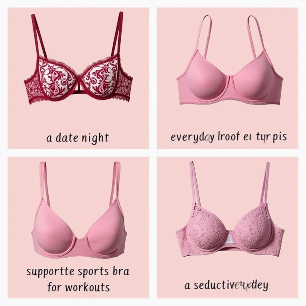 Pink Lingerie for Different Occasions