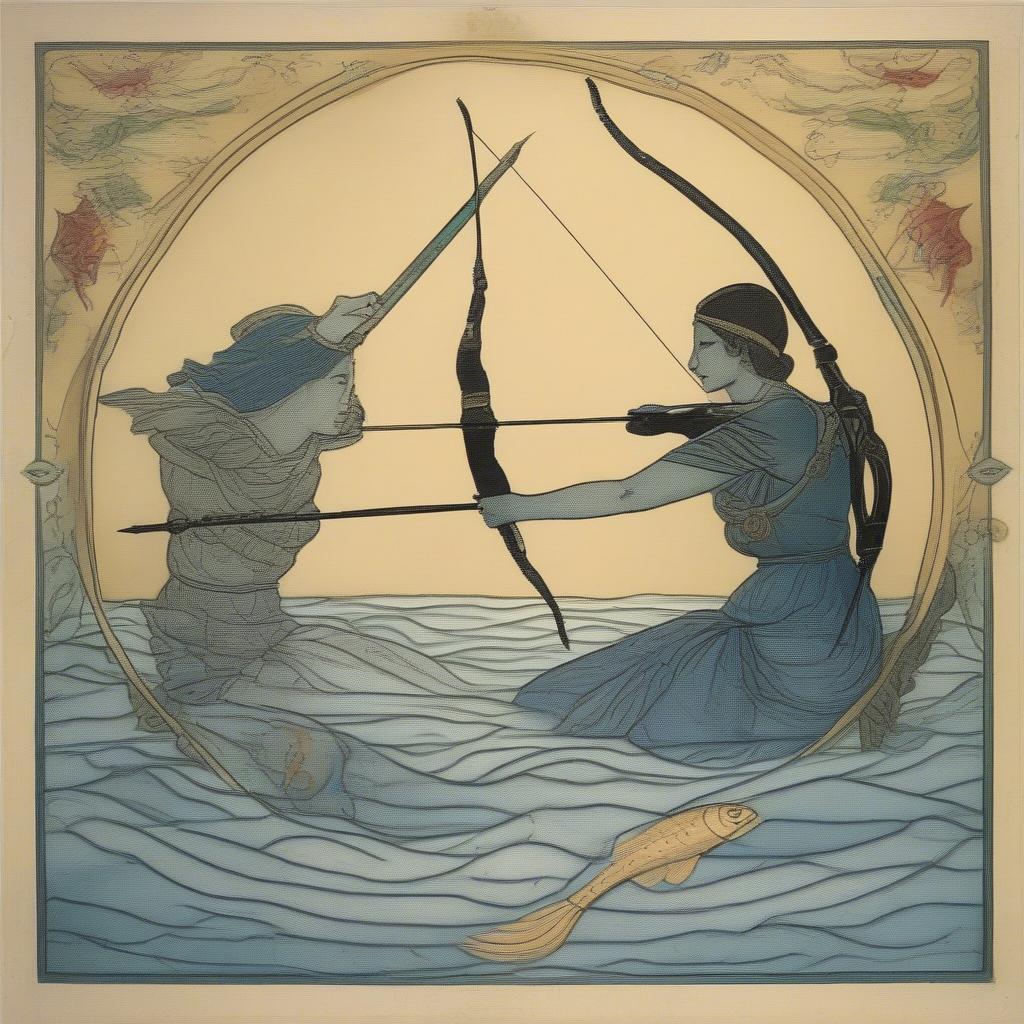 Pisces and Sagittarius Symbolism