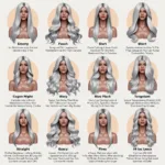 Different Platinum Wig Styles