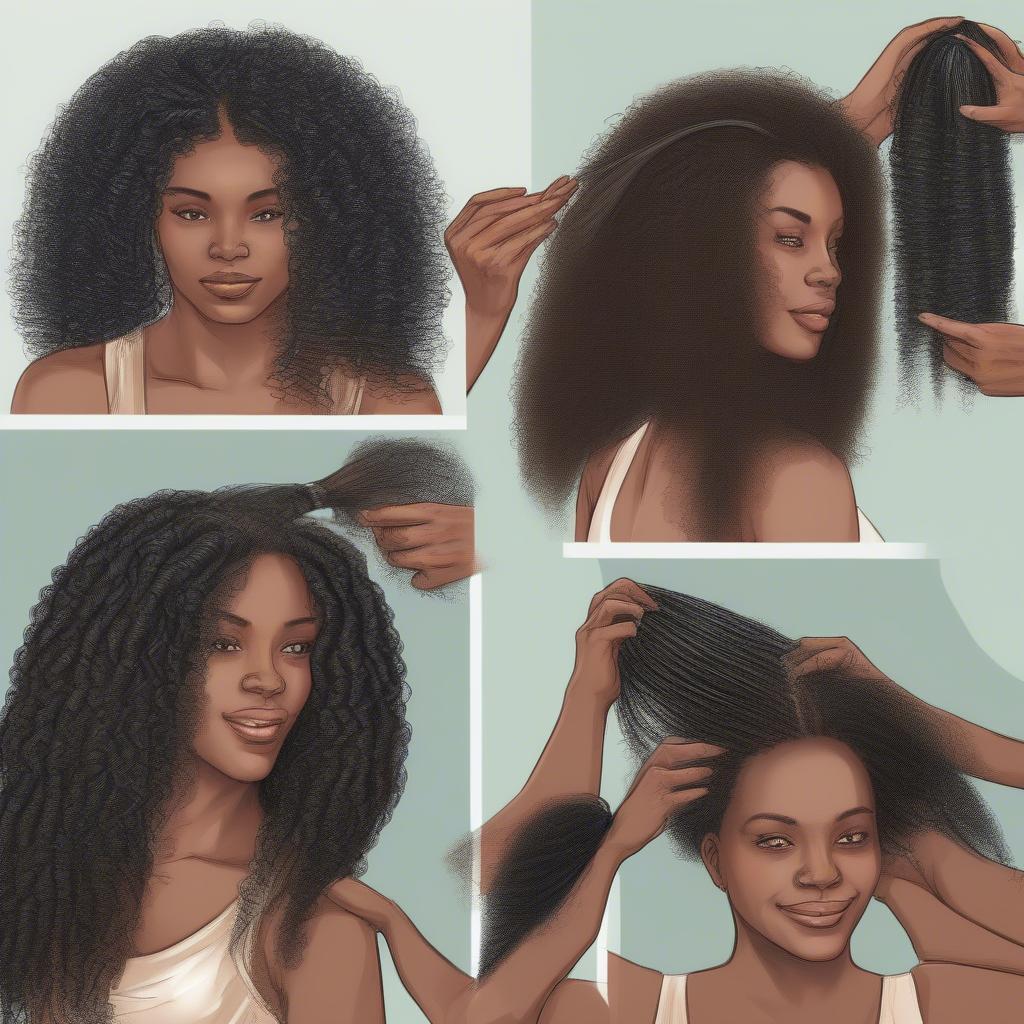 Preparing Natural Hair for Braids