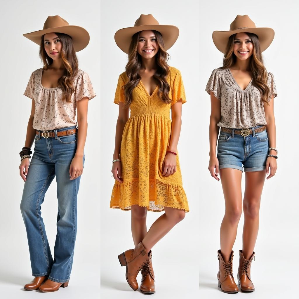 Princess Cowboy Hat Outfit Inspirations