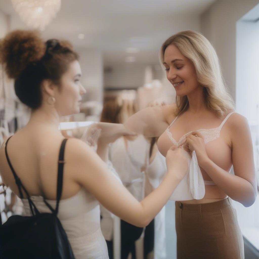 Professional Bra Fitting for Optimal Support