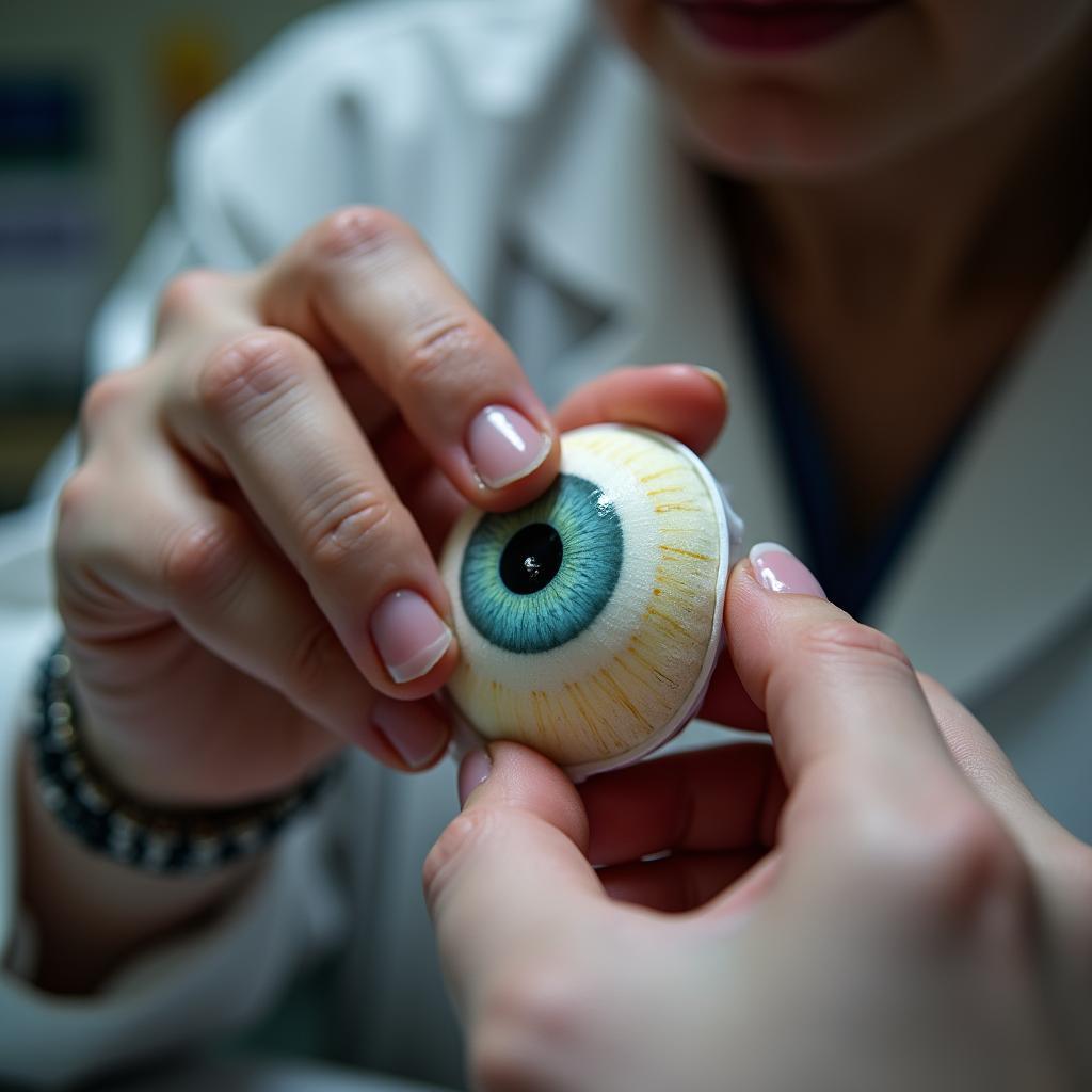 Crafting a Prosthetic Eye Shell