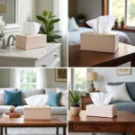 Puffs Tissue Box Cover Placement Examples