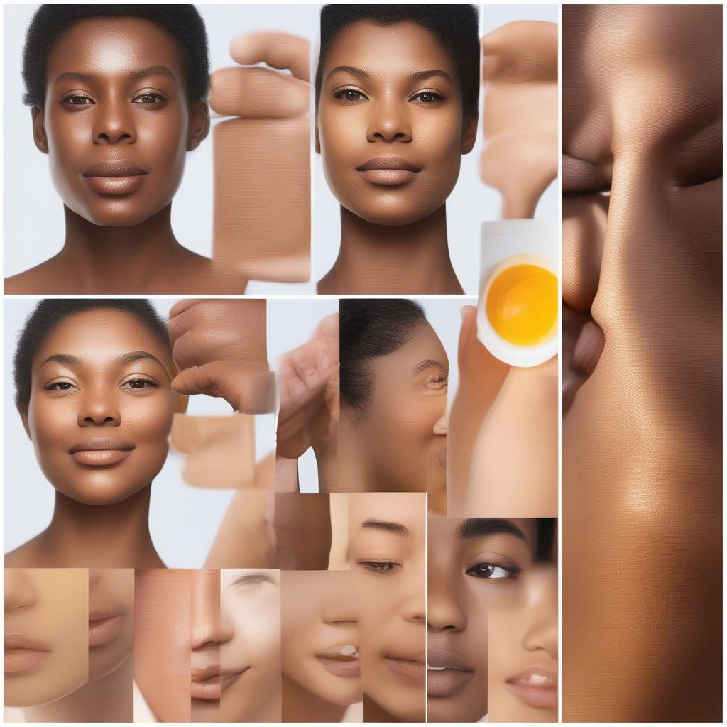 Pure Sunblock on Different Skin Tones