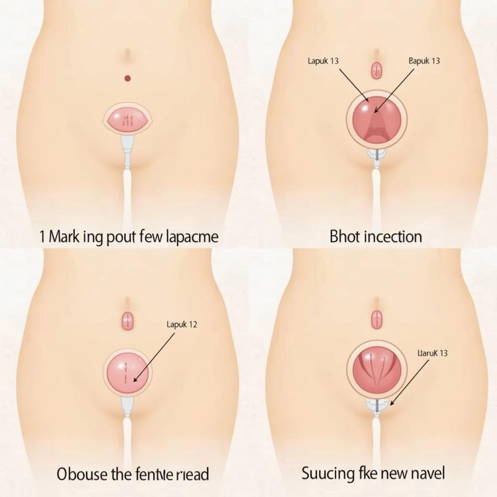 Reconstructed Belly Button Surgery Process